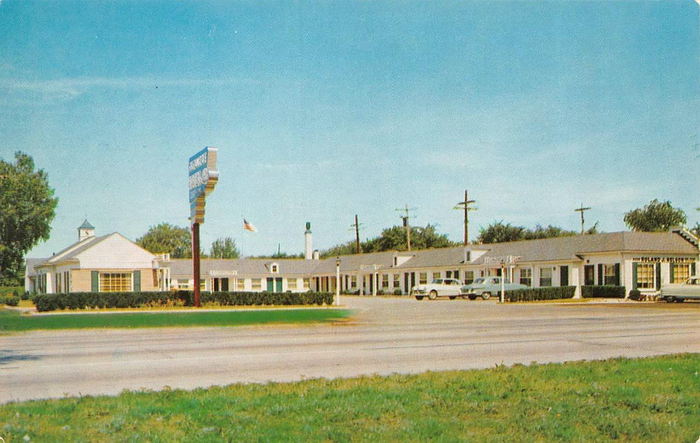 Sagamore Motor Lodge - Vintage Postcard